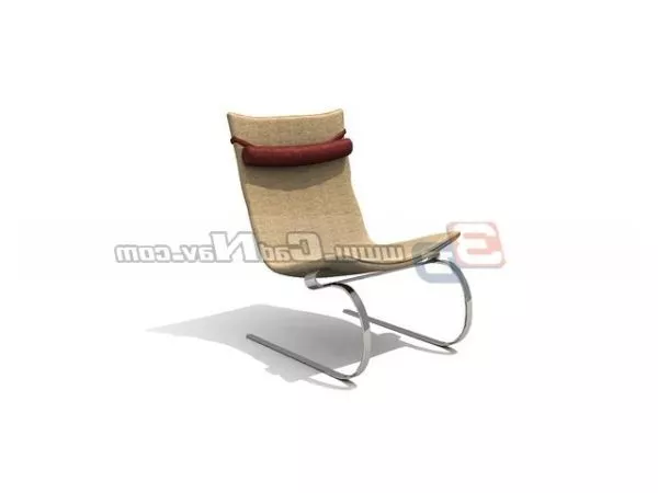 Furniture Cantilever Lounge Chair Design 3d model Furniture Cantilever Lounge Chair Design 3d model