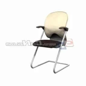 Cantilever Furniture Cushion Armchair 3d model