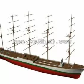 Watercraft Cap Horn Ship 3d model