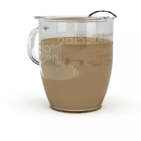 Cappuccino Coffee Cup 3d model