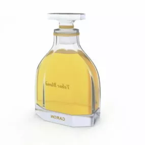 Beauty Caron Tabac Blond Perfume Bottle 3d model