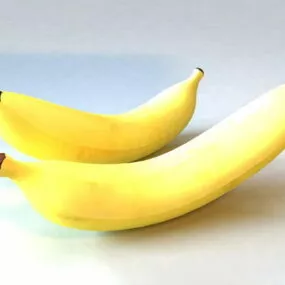 Cartoon Banana 3d model