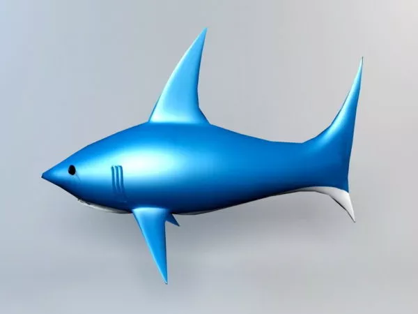 Swimming Blackfish Rigged 3d model