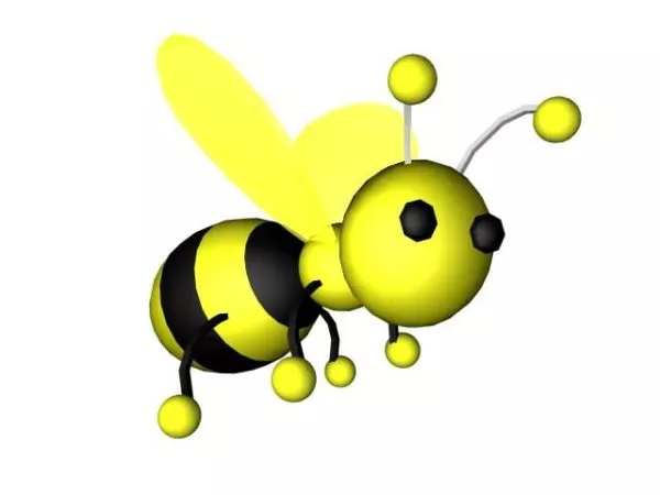 Realistic Hornet 3d model