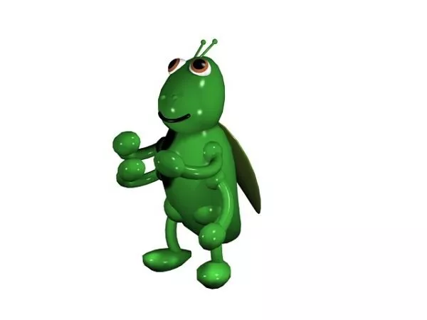 Migratory Locust 3d model
