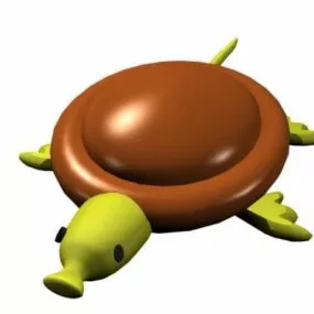 Cartoon Sea Turtle Toy 3d model