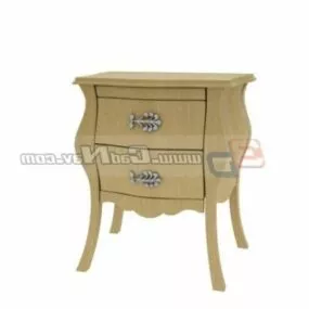 Furniture Antique Patterns Console Table 3d model