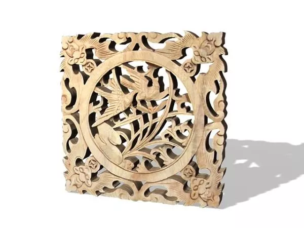 Carved Decorative Chinese Window 3d model Carved Decorative Chinese Window 3d model