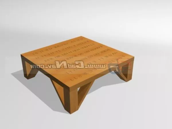 Asian Tea Set 3d model