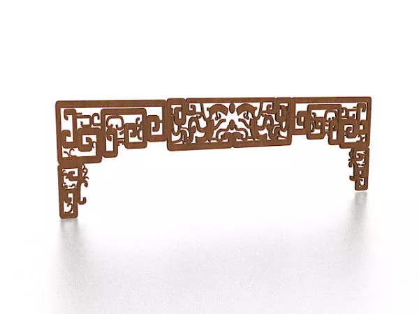Screen Divider Multiple Frame 3d model