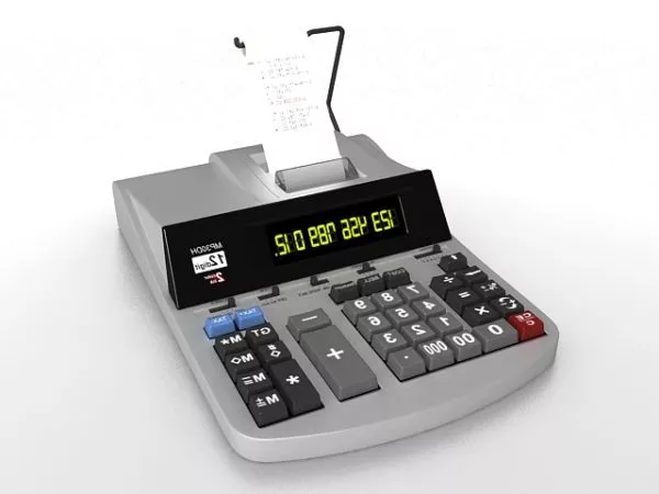 Store Cash Register 3d model Store Cash Register 3d model