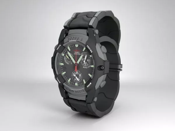 Ladies Wrist Watch 3d model