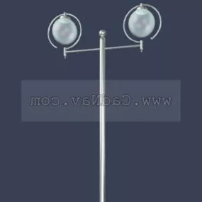 Aluminum Garden Lamp 3d model