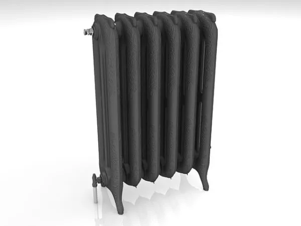 Home Cast Iron Radiator 3d model Home Cast Iron Radiator 3d model