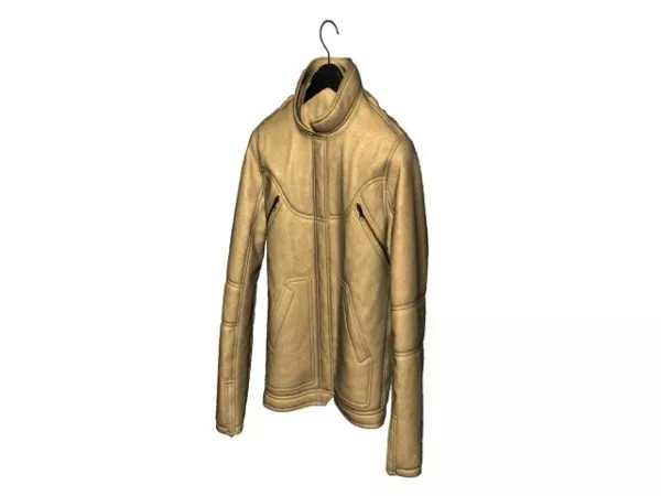 Casual Jacket Fashion For Men 3d model Casual Jacket Fashion For Men 3d model