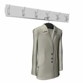 Casual Sport Coat Clothing 3d model