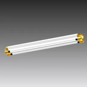 Home Ceiling Fluorescent Lamp 3d model