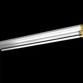Office Fluorescent Light Fixture 3d model