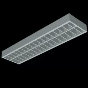 Ceiling Grid Shape Ceiling Light Fixture 3d model