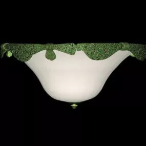 Bowl Style Ceiling Light Cover 3d model