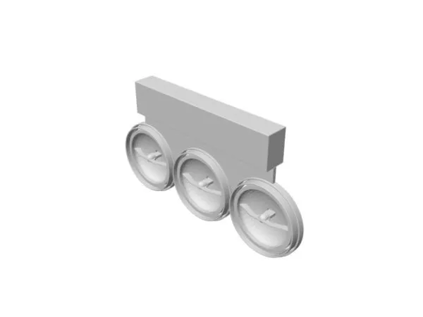 Ceiling Mounted Design Led Spotlight 3d model Ceiling Mounted Design Led Spotlight 3d model