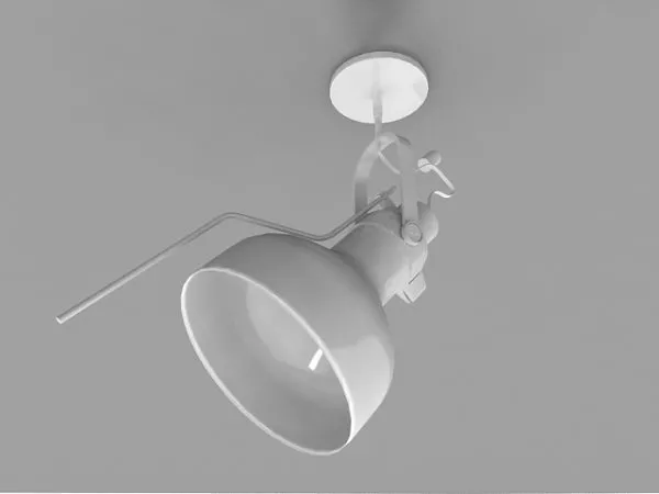 Home Ceiling Mounted Spotlight 3d model Home Ceiling Mounted Spotlight 3d model