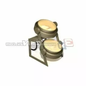 Studio Ceiling Spot Light System 3d model