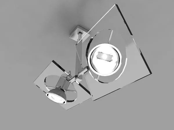Ceiling Spotlights 3d model Ceiling Spotlights 3d model