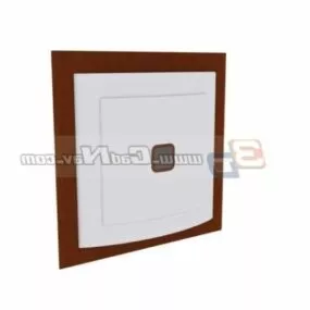 Ceramic Design Ceiling Light 3d model