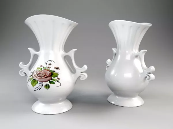 Ceramic Vases Decoration Tableware 3d model Ceramic Vases Decoration Tableware 3d model