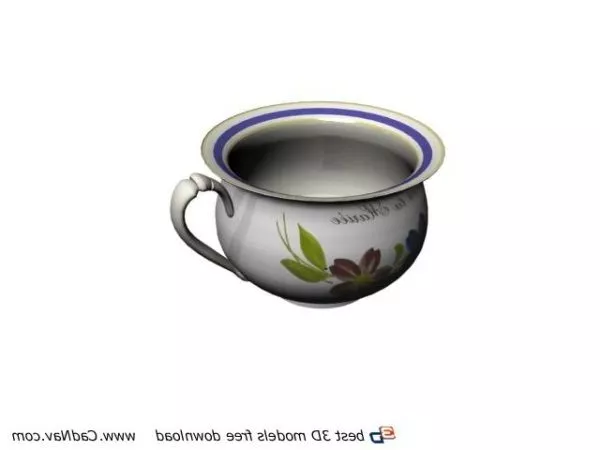 Plastic Cups Stack 3d model