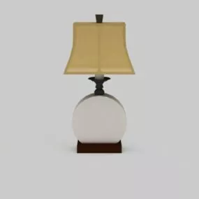 Ceramic Vase Base Hotel Table Lamp 3d model