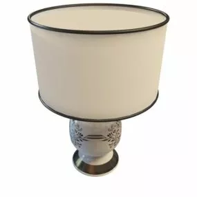 Ceramic Base Home Table Lamp 3d model