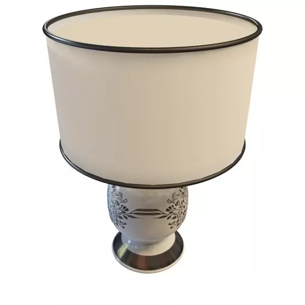 Ceramic Base Home Table Lamp 3d model Ceramic Base Home Table Lamp 3d model