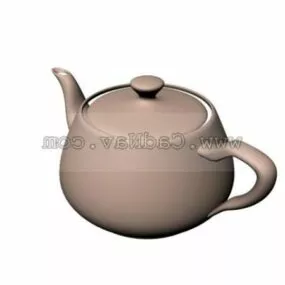 Home Ceramic Teapot 3d model