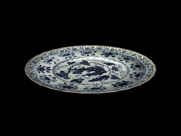Antique Ceramic Wall Plate 3d model Antique Ceramic Wall Plate 3d model