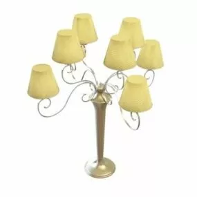 Chandelier Multi Shade Table Lamps 3d model