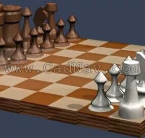 Classic Chess 3d model