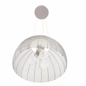 Wire Dome Pendant Light 3d model