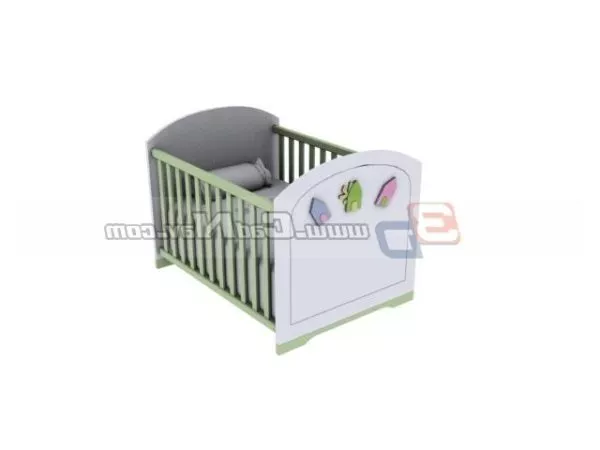 The Crib Furniture 3d model