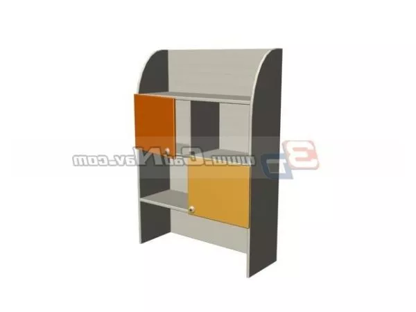 Triangle Shelf Furniture 3d model
