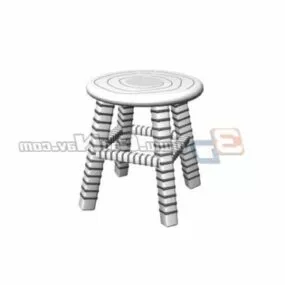 Children Cartoon Stool Chair 3d model