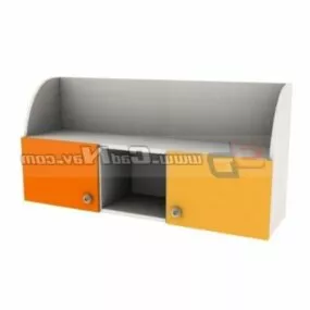Children Toy Wall Cabinet Furniture 3d model
