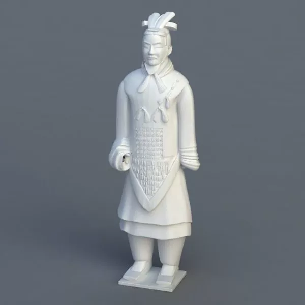 Witcher Warrior Character 3d model