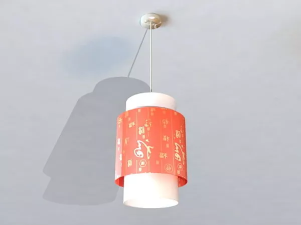 Antique Chinese Style Hanging Lamp 3d model Antique Chinese Style Hanging Lamp 3d model