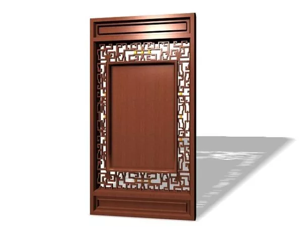 Chinese Wood Carved Lattice Panels 3d model Chinese Wood Carved Lattice Panels 3d model