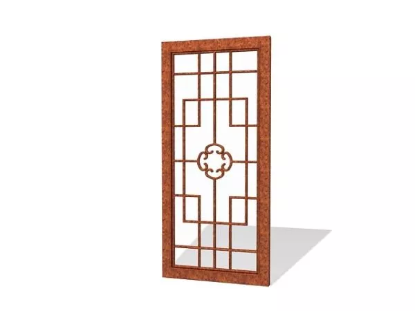 Chinese Furniture Lattice Window Panel 3d model Chinese Furniture Lattice Window Panel 3d model