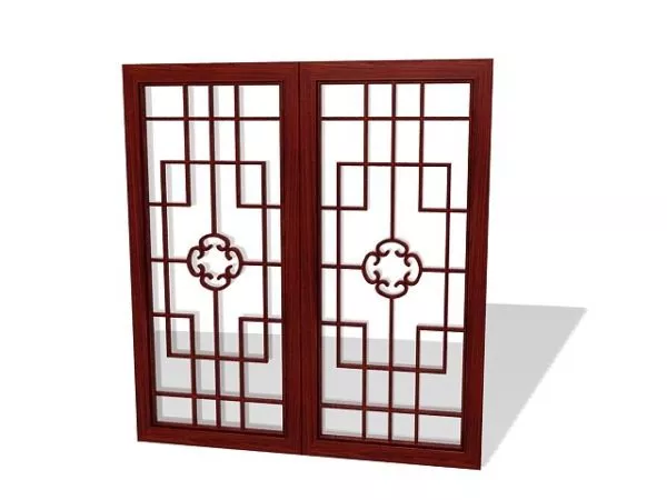 Lattice Frame Decoration 3d model