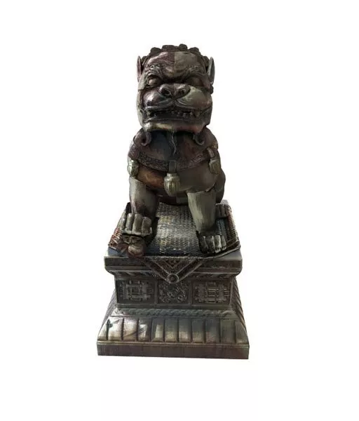Chinese Stone Lion Statue 3d model Chinese Stone Lion Statue 3d model