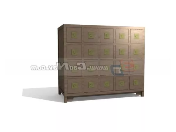 Chinese Bedroom Cabinet 3d model Chinese Bedroom Cabinet 3d model
